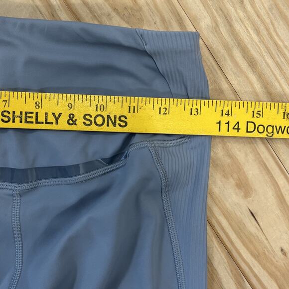 Lululemon Gloss Trim Run SHR Tight 28” *Nulux Size 6 Rhino Grey - Picture 4 of 5